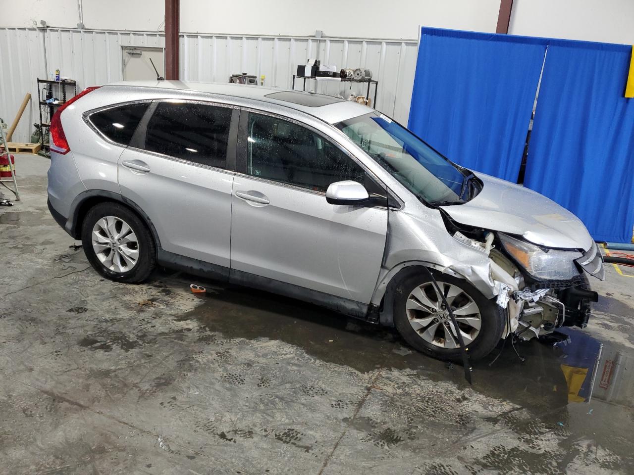 2012 Honda CR-V VIN 2HKRM3H5XCH500252 Copart auction photo, front end damage thumbnail 4
