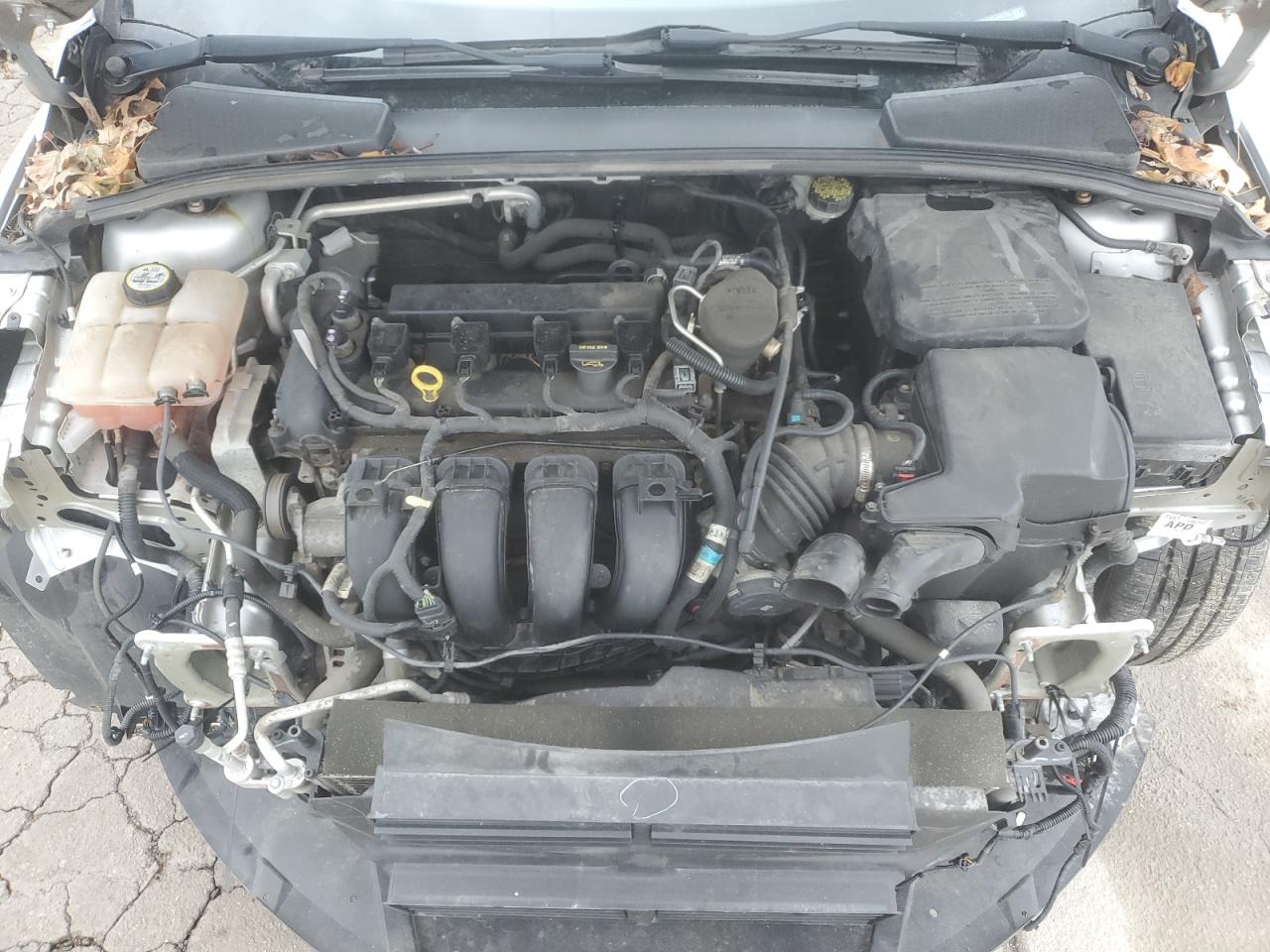 2012 Ford Focus VIN 1FAHP3K27CL465754 Copart auction photo, front end / undercarriage damage thumbnail 11