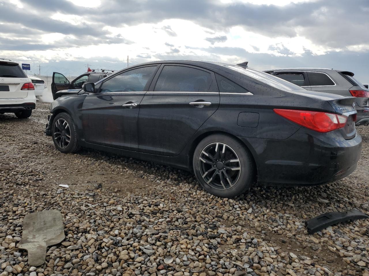 2012 Hyundai Sonata VIN 5NPEC4AC6CH320105 Copart auction photo, front end damage thumbnail 2