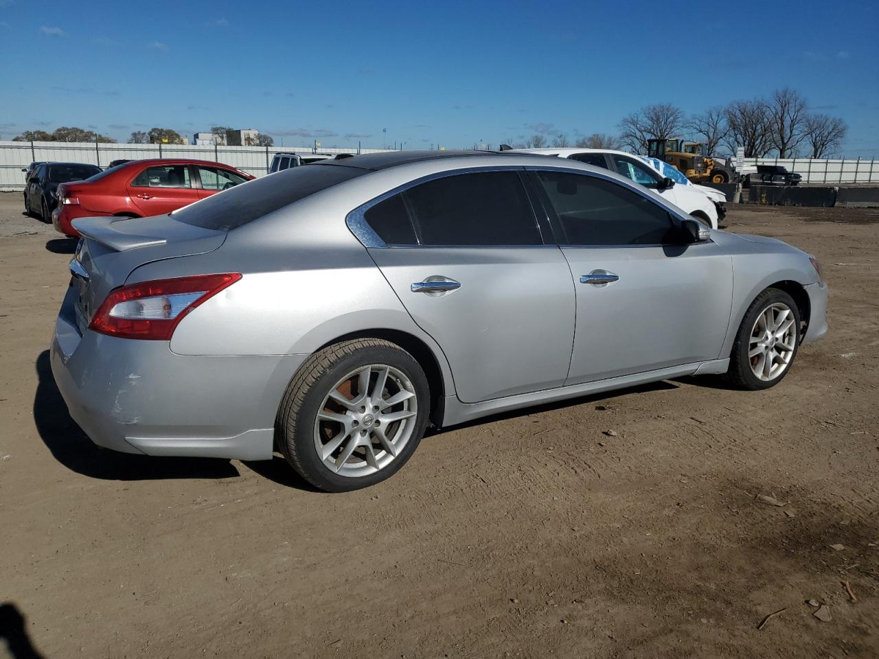 2009 Nissan Maxima VIN 1N4AA51E09C844971 Copart auction photo, front end / rear end damage thumbnail 3