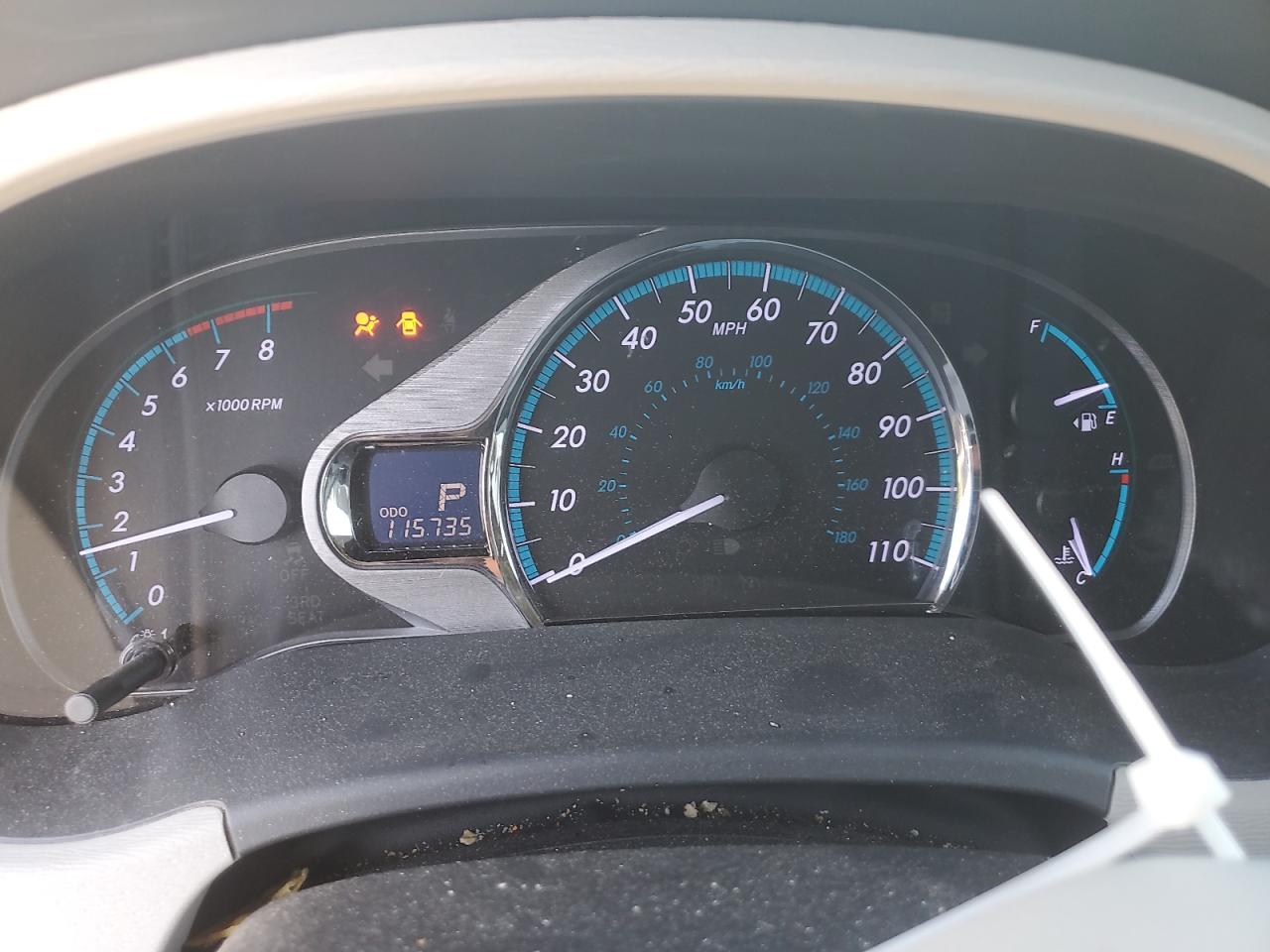 2011 Toyota Sienna VIN 5TDDK3DCXBS019320 Copart auction photo, all over damage thumbnail 9