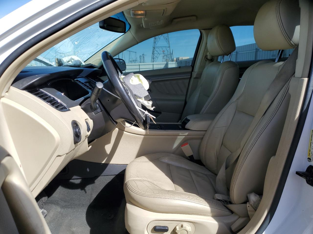 2013 Ford Taurus VIN 1FAHP2E88DG210048 Copart auction photo, front end / side damage thumbnail 7