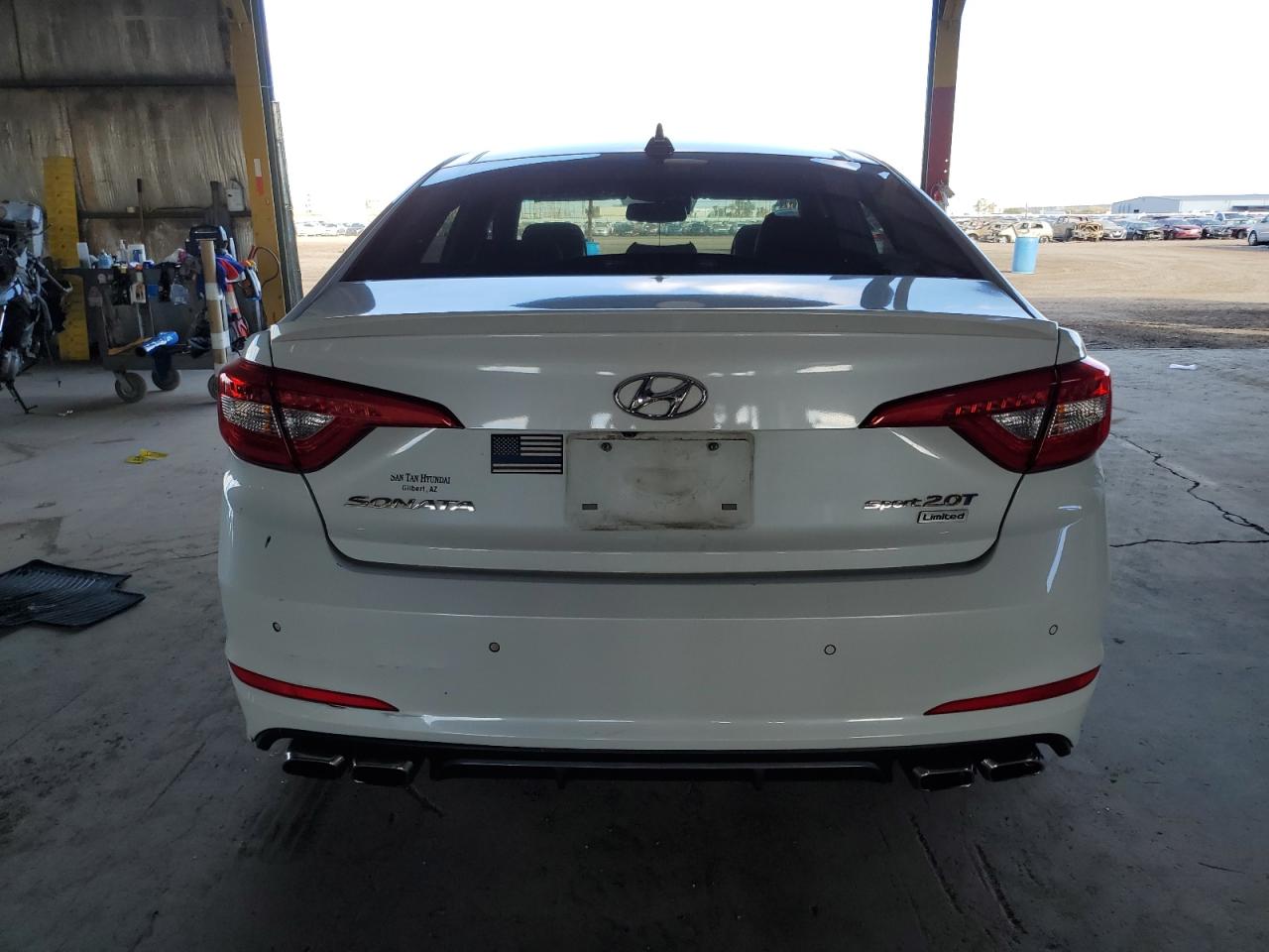 2015 Hyundai Sonata VIN 5NPE34AB7FH195238 Copart auction photo, mechanical damage thumbnail 6
