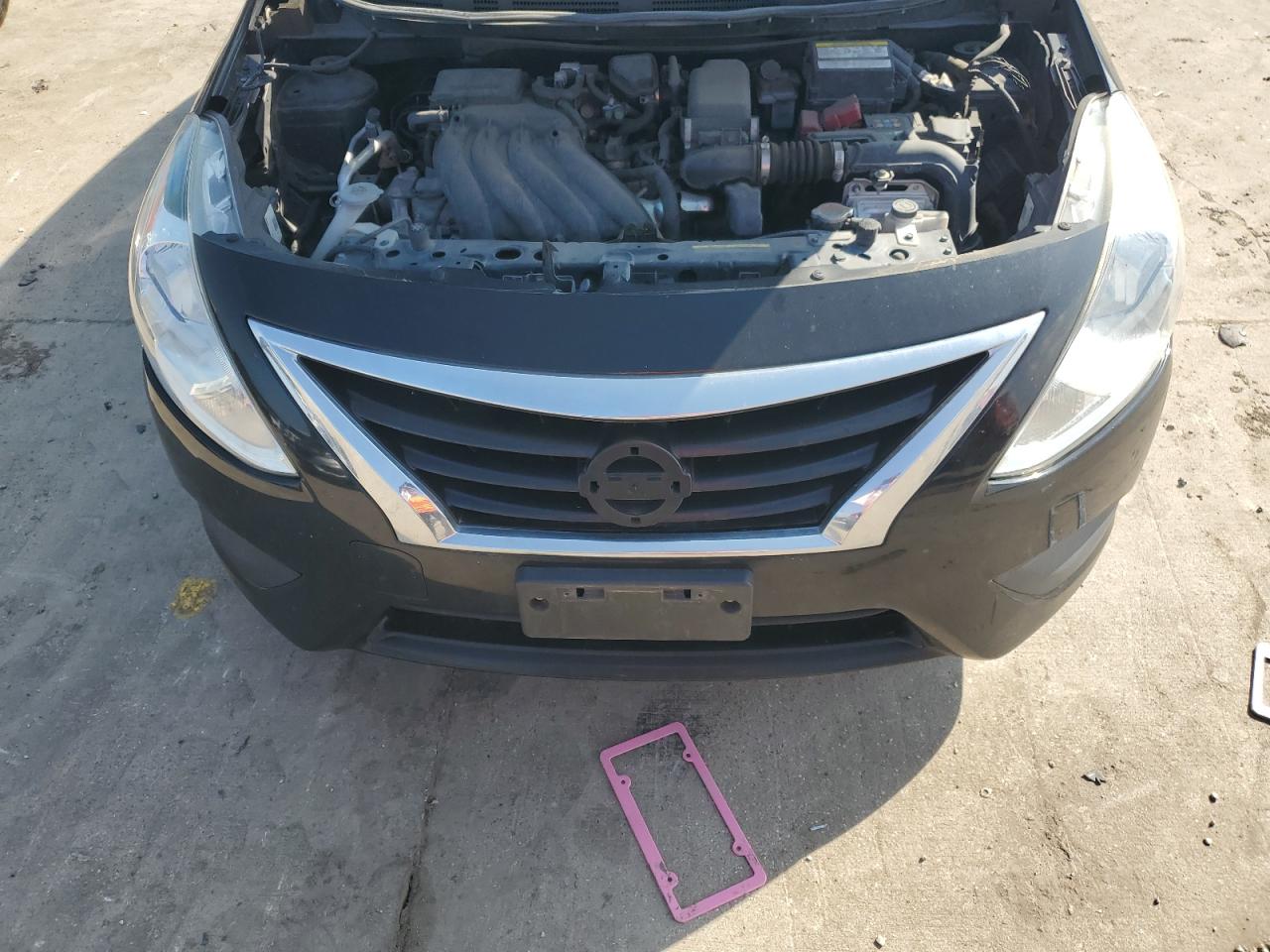 2018 Nissan Versa VIN 3N1CN7AP1JL810375 Copart auction photo, rear end / hail damage thumbnail 11