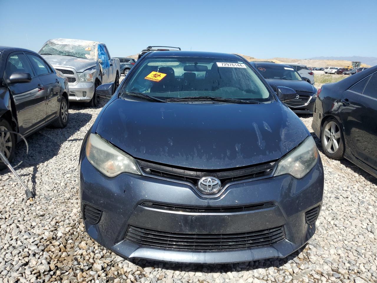 2016 Toyota Corolla VIN 2T1BURHE8GC662278 Copart auction photo, side damage thumbnail 5