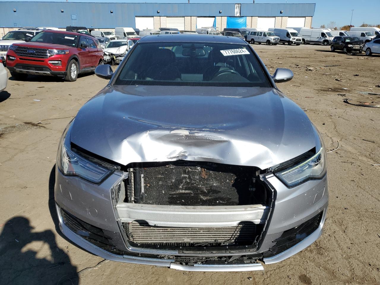 2016 Audi A6 VIN WAUGFAFC8GN131918 Copart auction photo, front end damage thumbnail 5