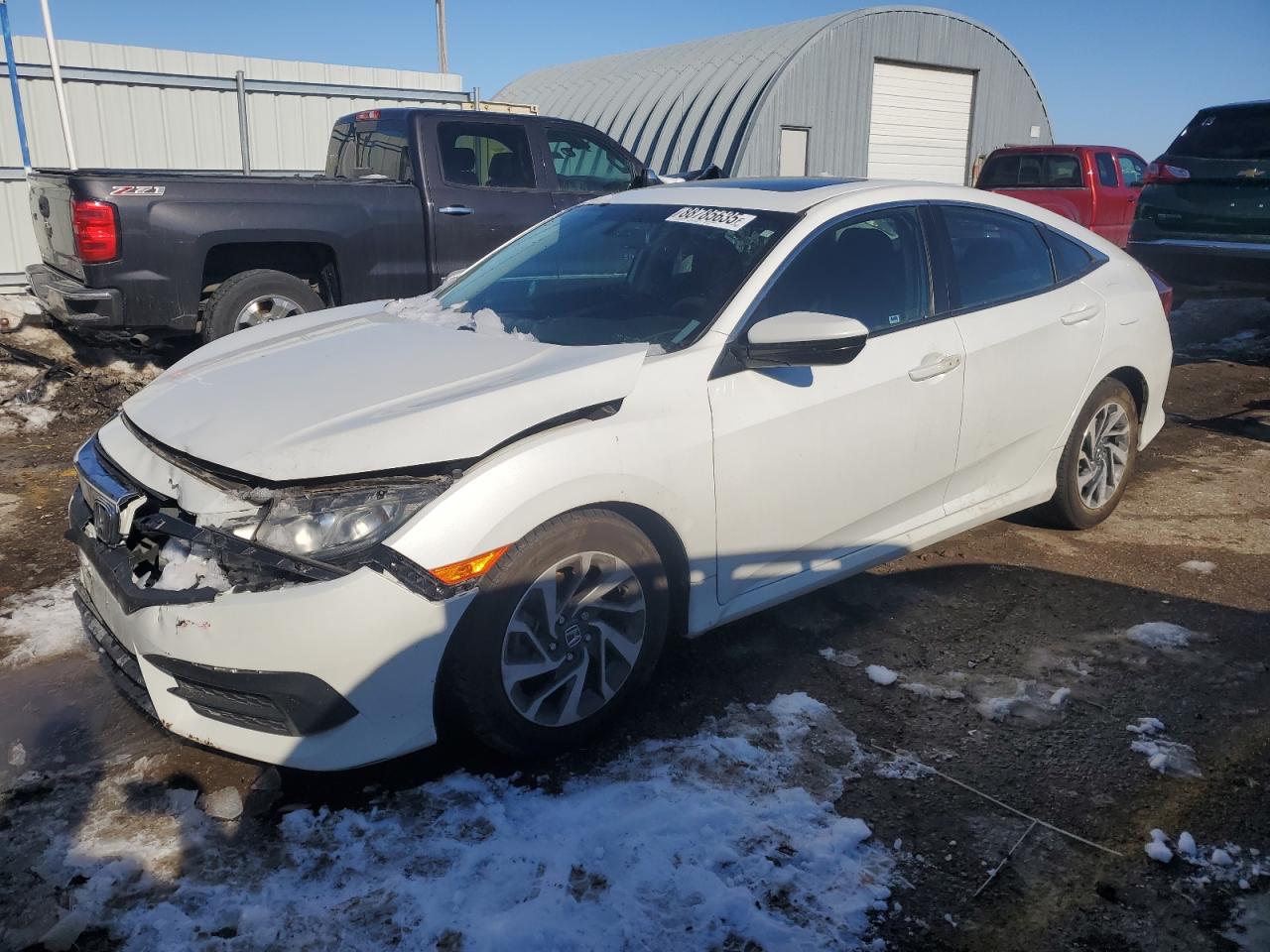 2017 Honda Civic VIN 2HGFC2F76HH553052