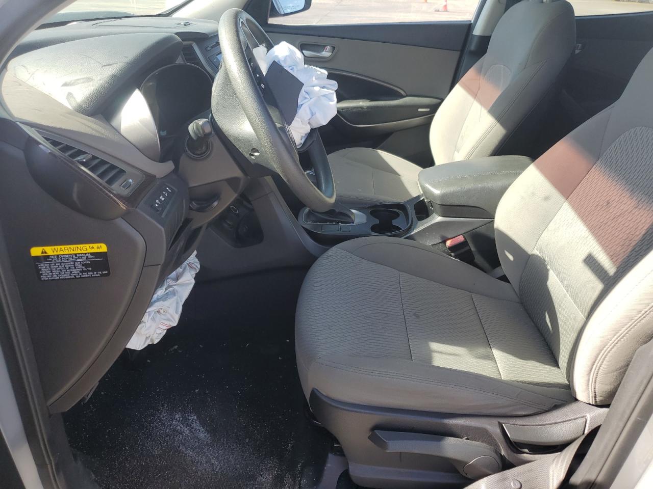 2018 Hyundai Santa Fe VIN 5XYZT3LB7JG525839 Copart auction photo, front end damage thumbnail 7