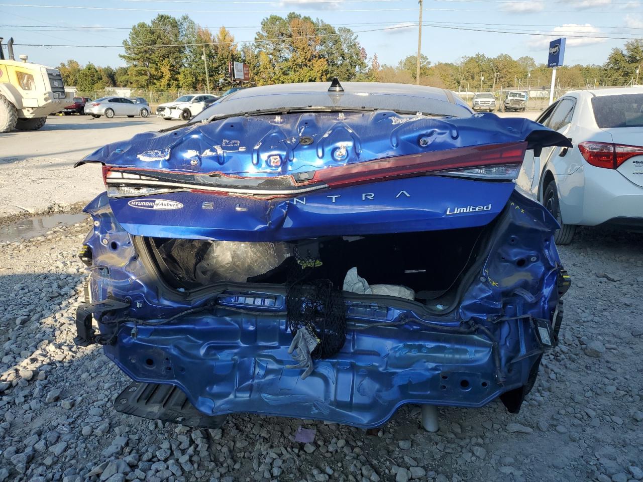 2023 Hyundai Elantra VIN KMHLP4AG5PU479722 Copart auction photo, rear end damage thumbnail 6