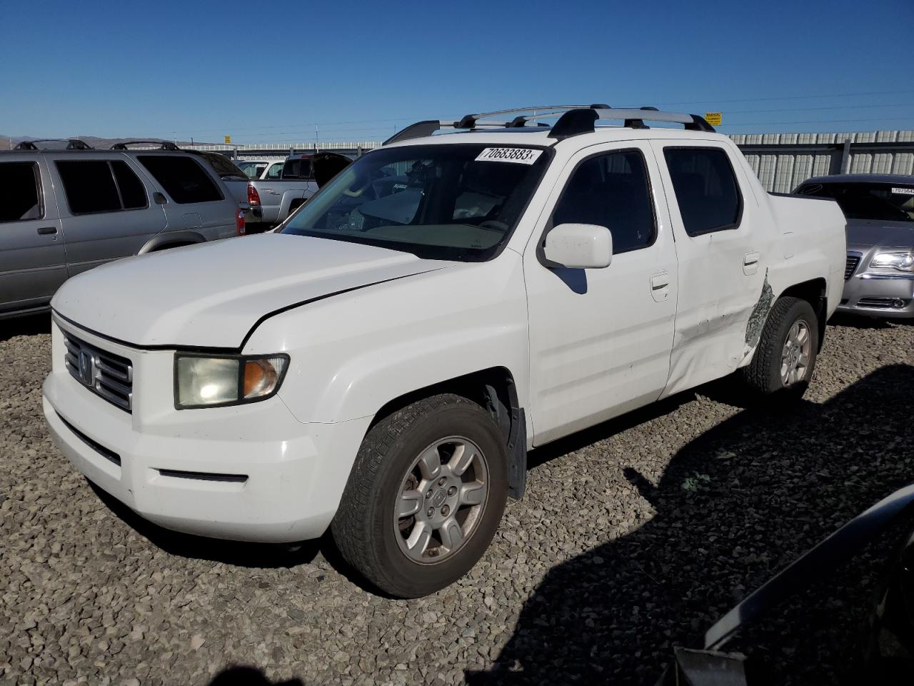 2007 Honda Ridgeline VIN 2HJYK16517H529030