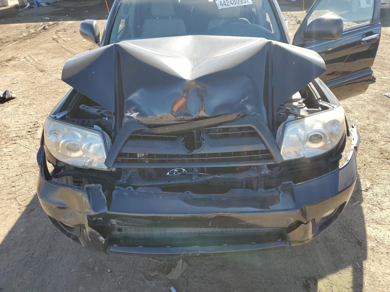 2007 Toyota 4Runner VIN JTEBU14R178086129 Copart auction photo, front end / side damage thumbnail 13