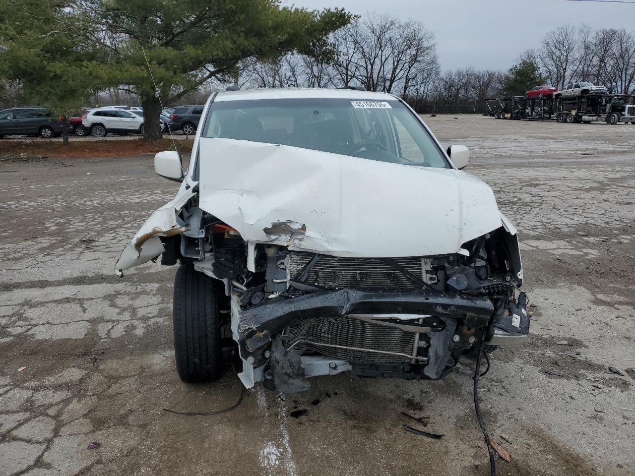 2012 Chrysler Town & Country VIN 2C4RC1BG9CR213117 Copart auction photo, front end damage thumbnail 5