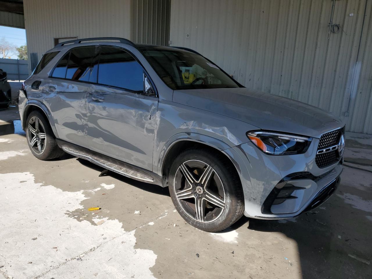 2024 Mercedes-Benz GLE VIN 4JGFB5KB4RB073062 Copart auction photo, all over damage thumbnail 4