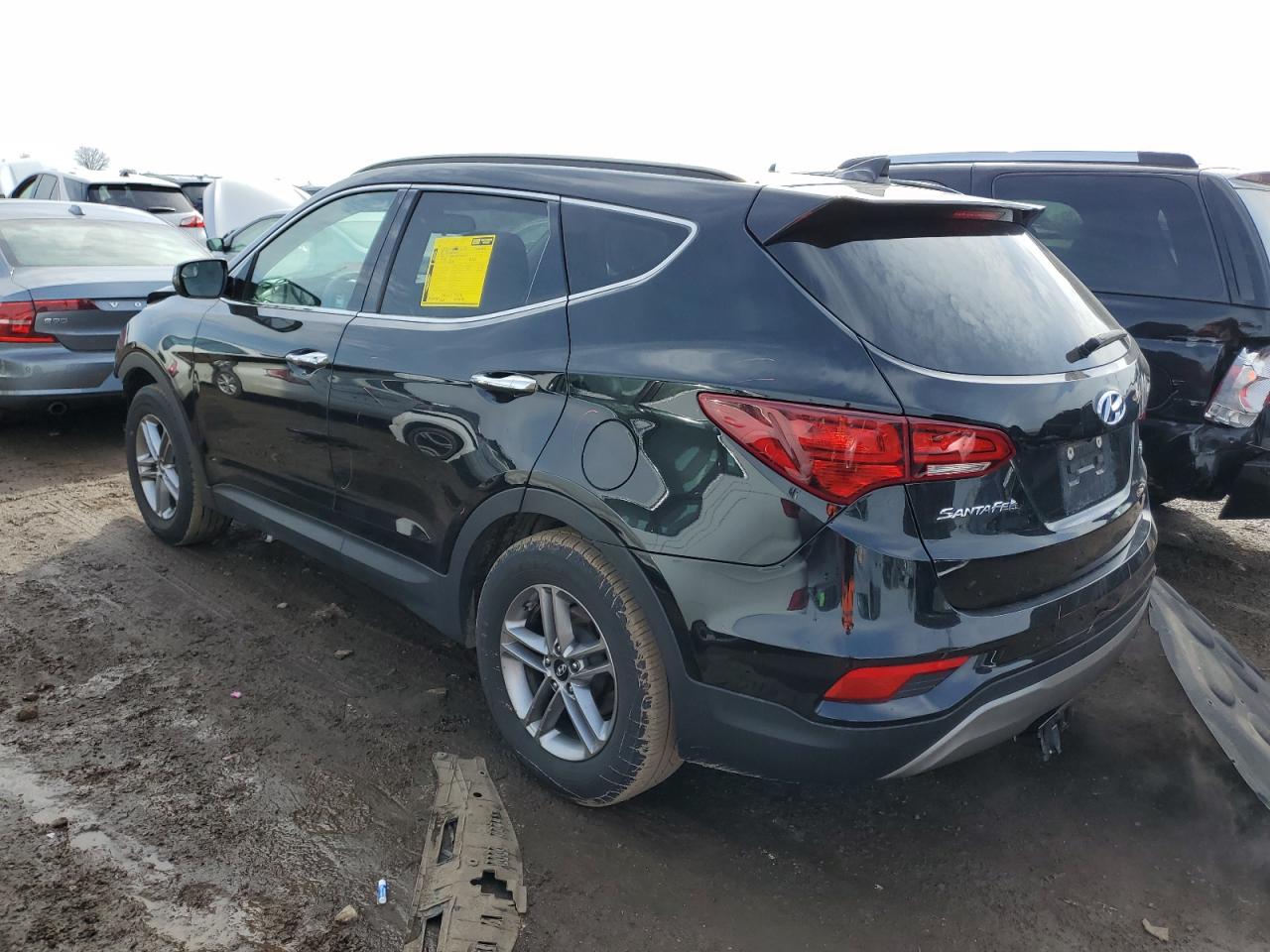 2017 Hyundai Santa Fe VIN 5NMZU3LB9HH040535 Copart auction photo, front end / minor dent/scratches damage thumbnail 2