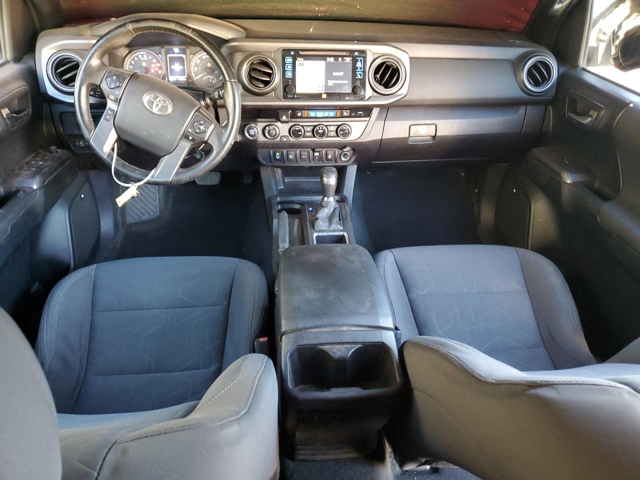2016 Toyota Tacoma VIN 3TMDZ5BN0GM002321 Copart auction photo, side / undercarriage damage thumbnail 8