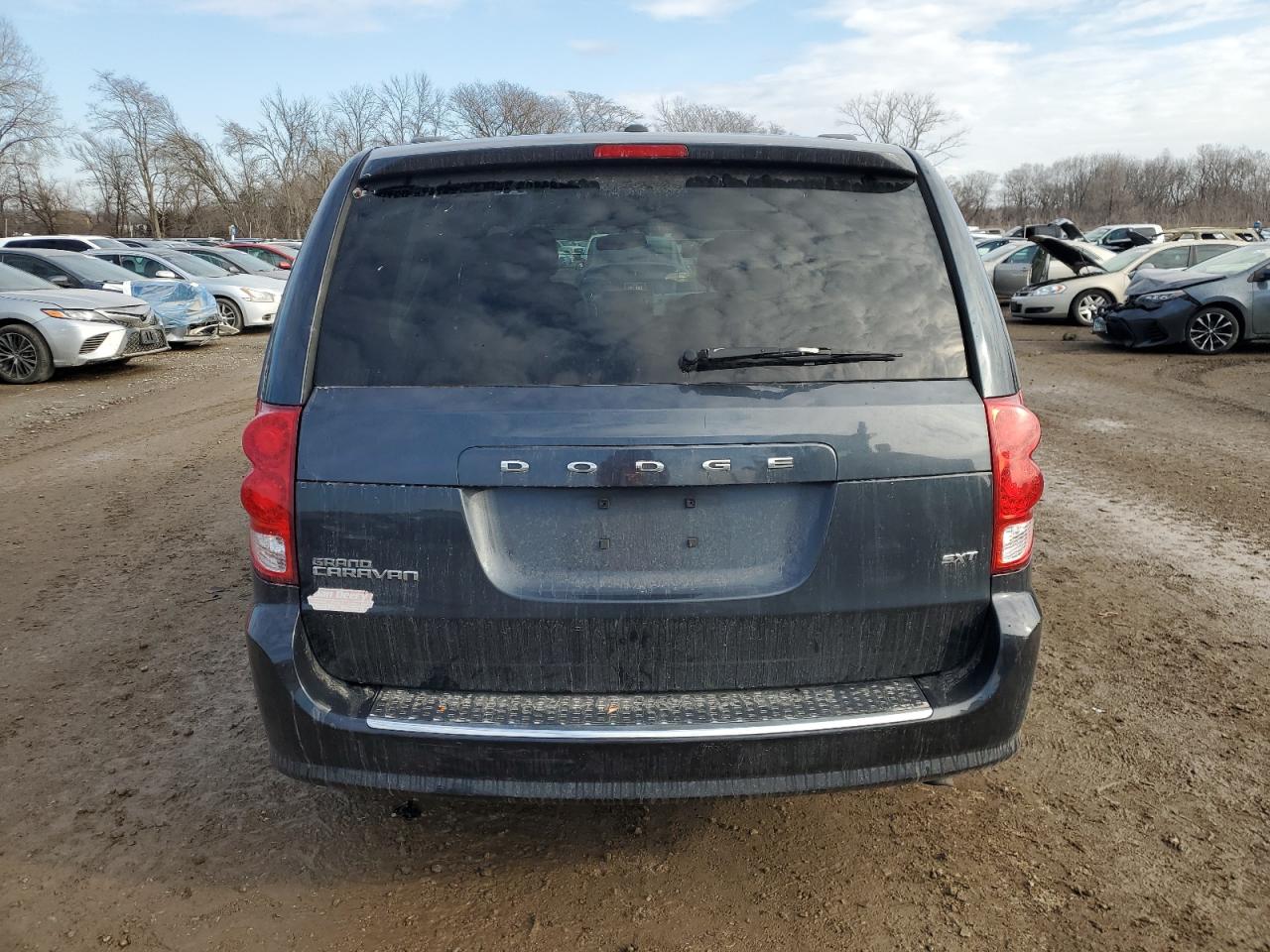 2014 Dodge Caravan VIN 2C4RDGCG7ER459147 Copart auction photo, front end / mechanical damage thumbnail 6