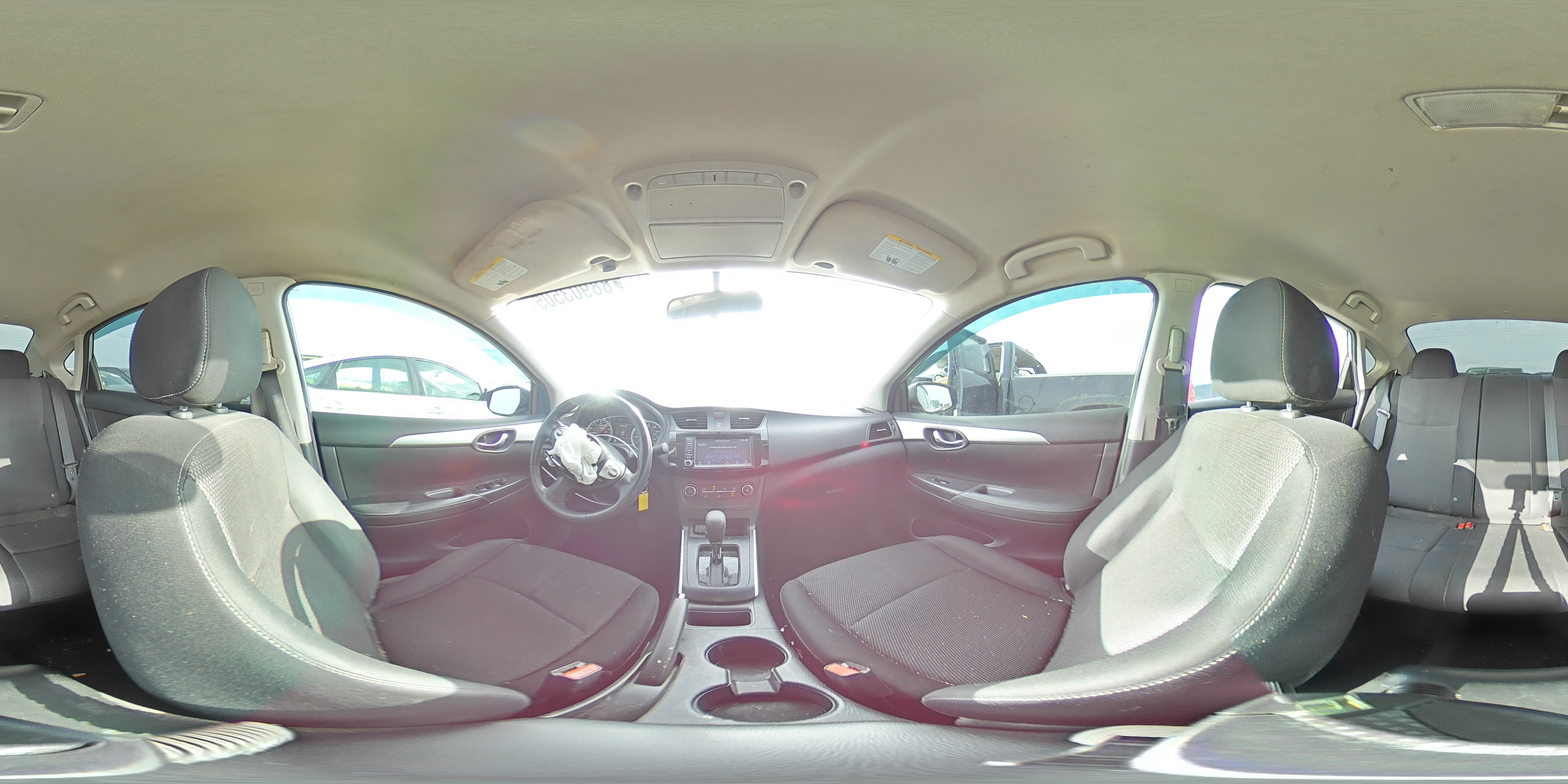 2019 Nissan Sentra VIN 3N1AB7AP2KY212140 Copart auction photo, rear end / front end damage thumbnail 12