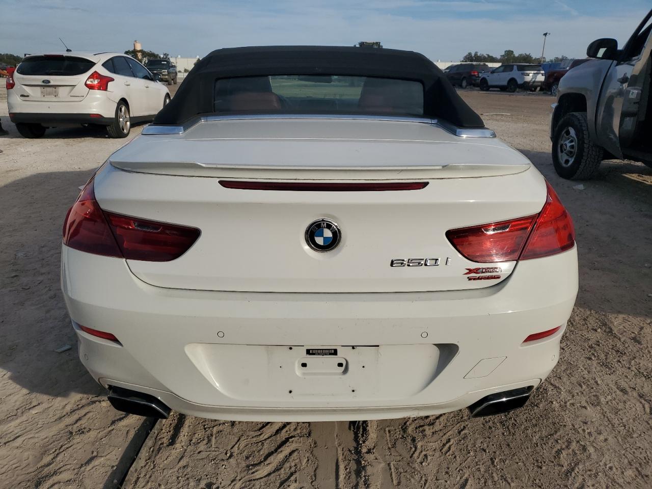 2012 BMW 6er VIN WBALZ3C56CDL72058 Copart auction photo, front end / normal wear damage thumbnail 6