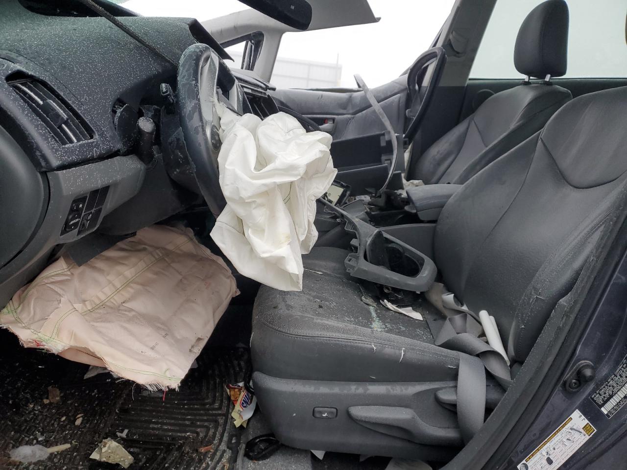 2010 Toyota Prius VIN JTDKN3DU0A0004396 Copart auction photo, all over damage thumbnail 7