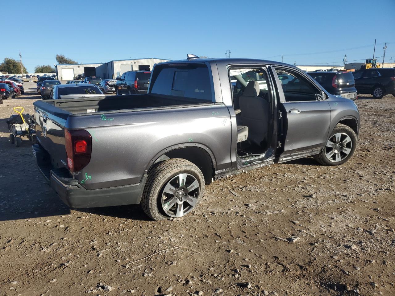 2017 Honda Ridgeline VIN 5FPYK3F76HB029512 Copart auction photo, partial repair / rear end damage thumbnail 3