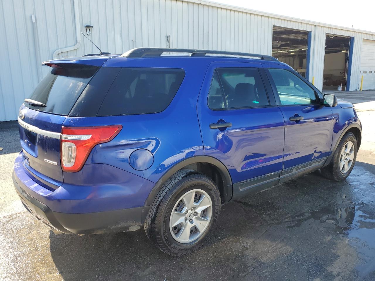 2013 Ford Explorer VIN 1FM5K7B83DGC40146 Copart auction photo, side / front end damage thumbnail 3