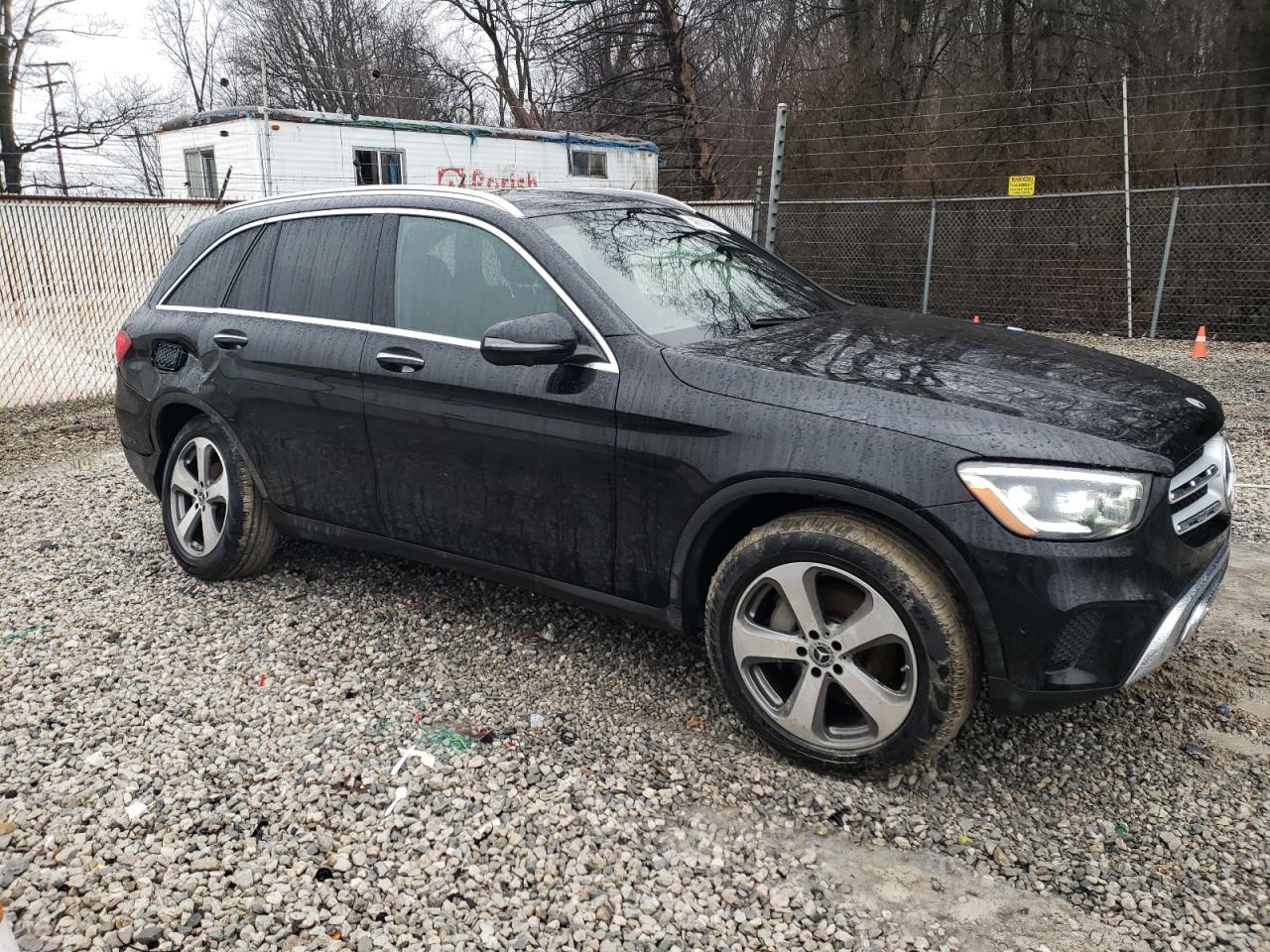 2021 Mercedes-Benz GLC VIN W1N0G8EB9MV309245 Copart auction photo, rear end / undercarriage damage thumbnail 4