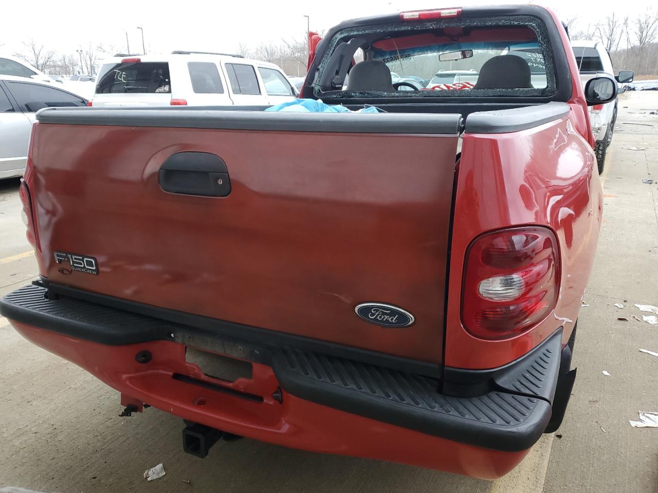 1998 Ford F-150 VIN 2FTZF0763WCA90584 Copart auction photo, side / minor dent/scratches damage thumbnail 6