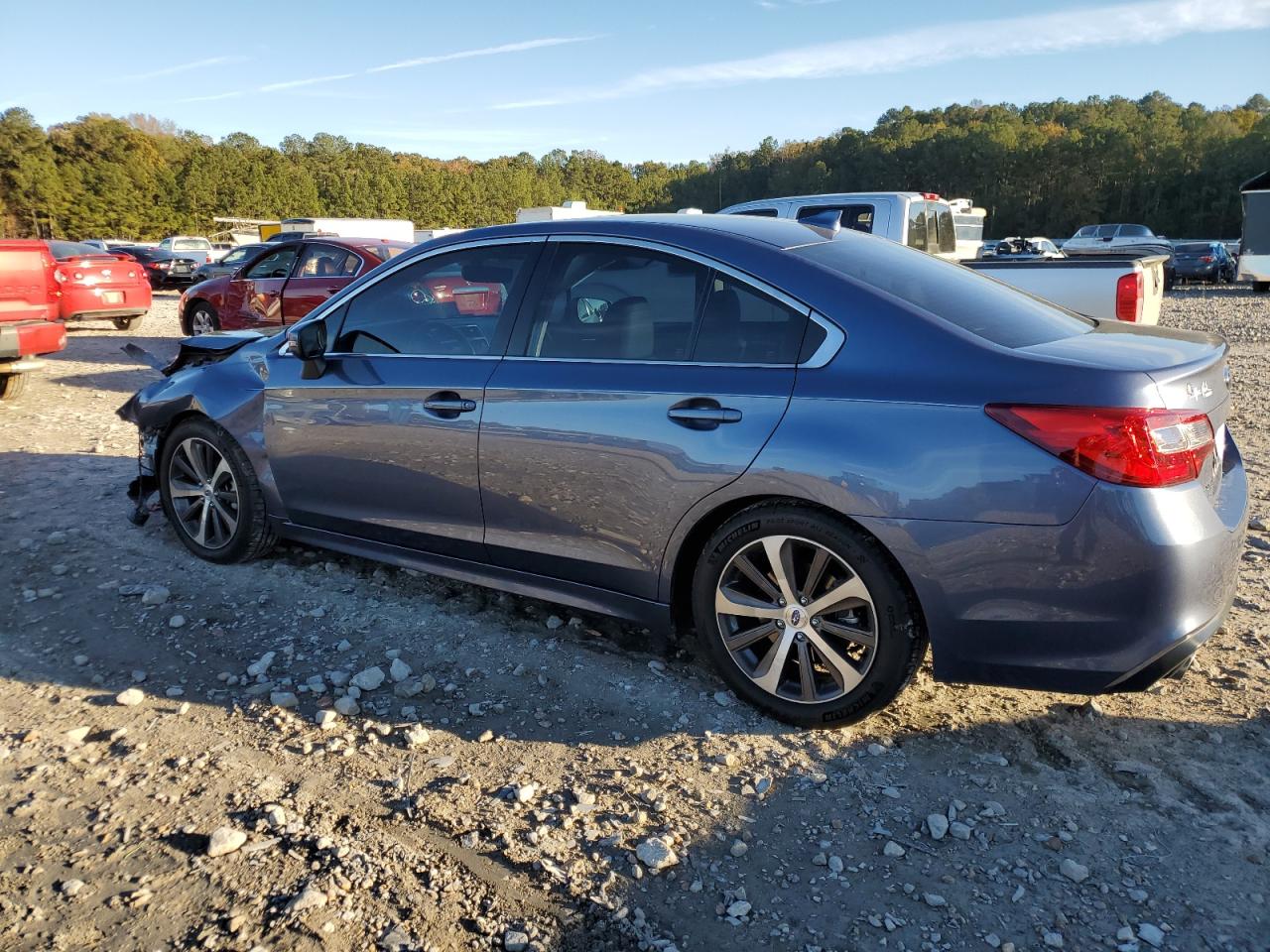 2018 Subaru Legacy VIN 4S3BNAN68J3018520 Copart auction photo, front end damage thumbnail 2