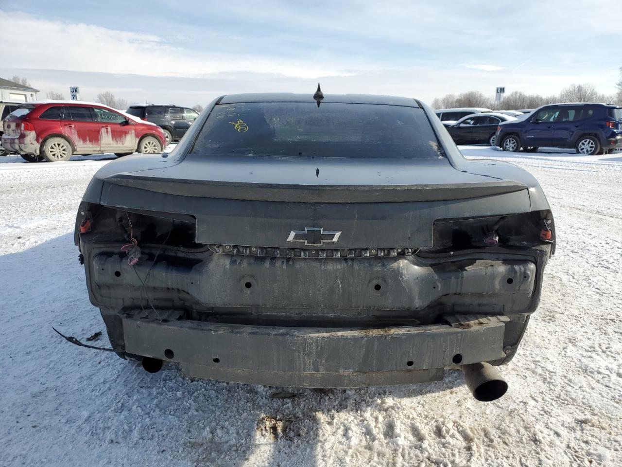 2013 Chevrolet Camaro VIN 2G1FA1E38D9170319 Copart auction photo, all over / front end damage thumbnail 6