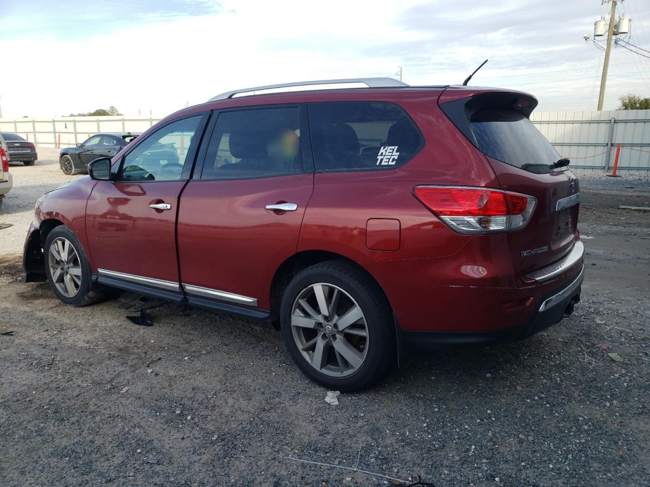 2014 Nissan Pathfinder VIN 5N1AR2MN5EC644509 Copart auction photo, front end damage thumbnail 2