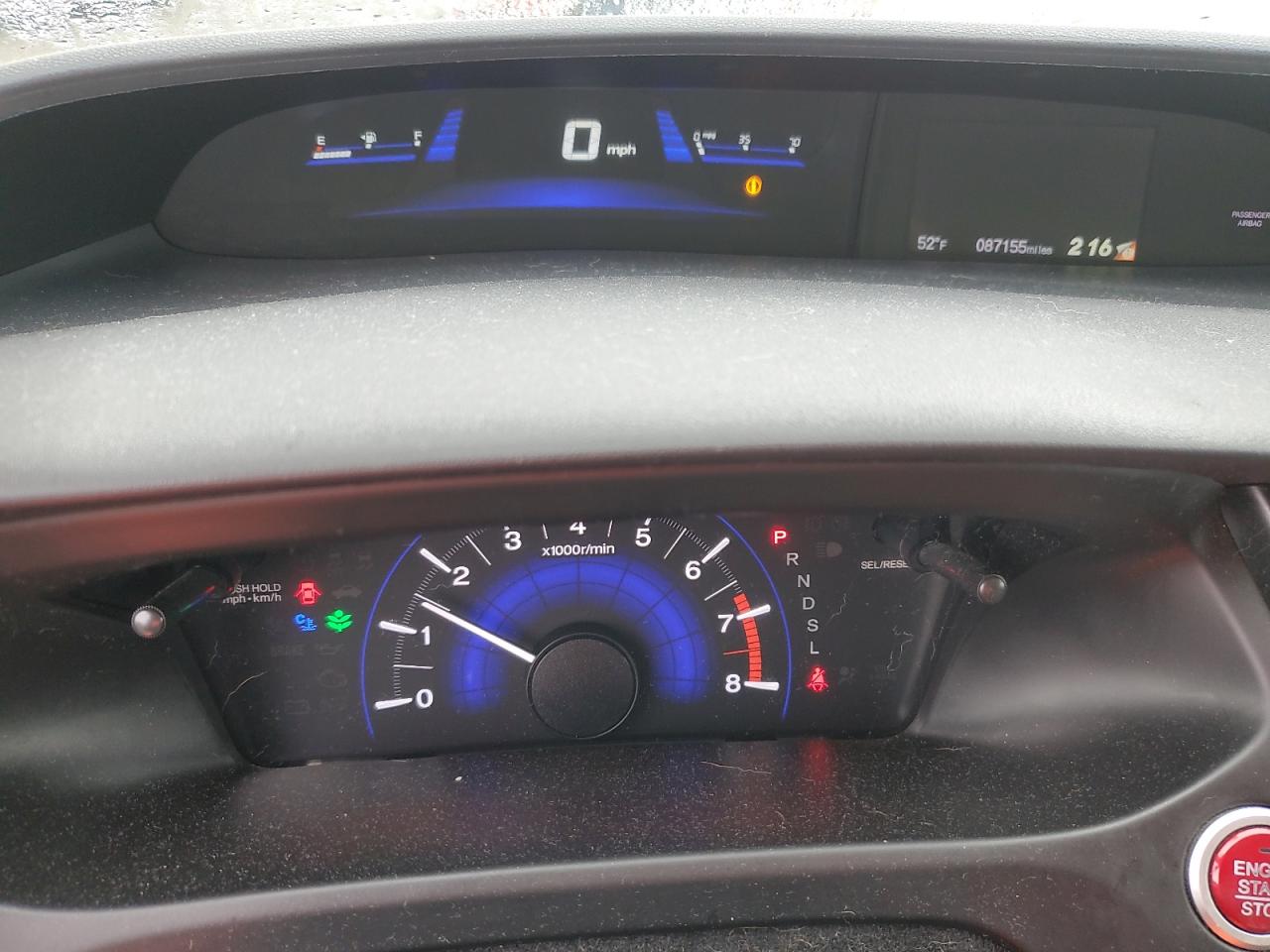 2015 Honda Civic VIN 19XFB2F87FE275474 Copart auction photo, front end damage thumbnail 9