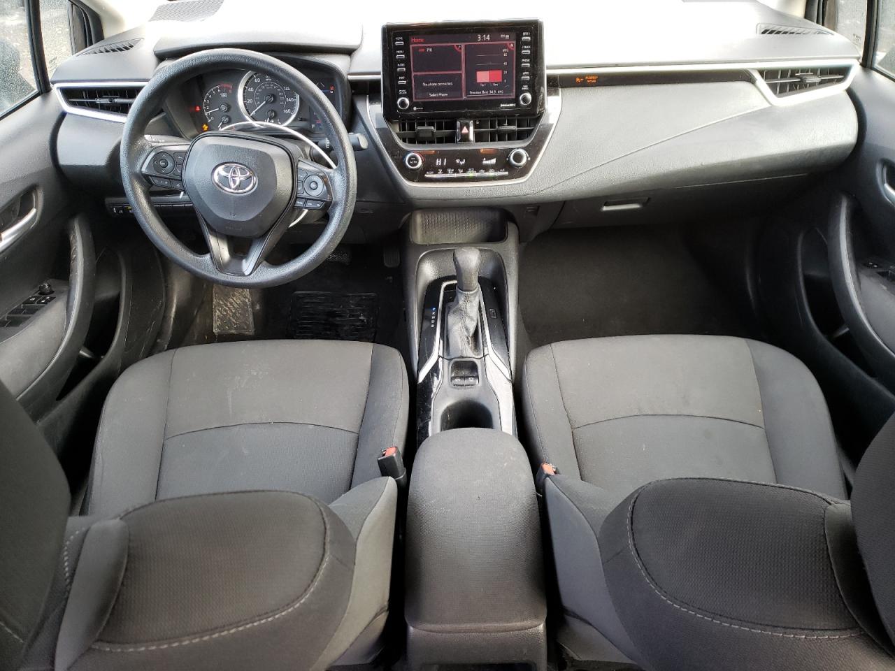 2021 Toyota Corolla VIN 5YFEPMAE4MP203746 Copart auction photo, front end damage thumbnail 8