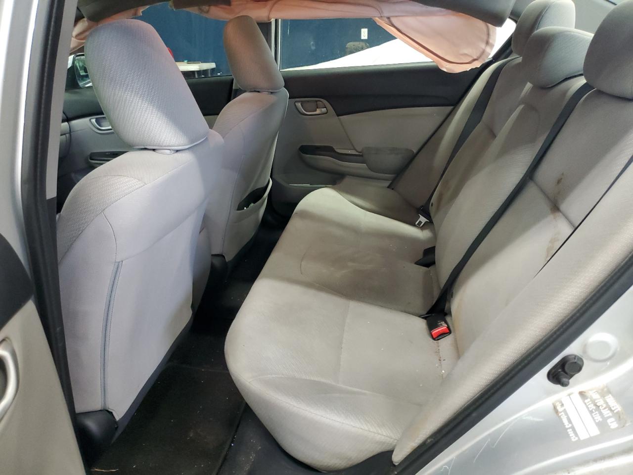 2013 Honda Civic VIN 19XFB2F53DE014023 Copart auction photo, all over / undercarriage damage thumbnail 10