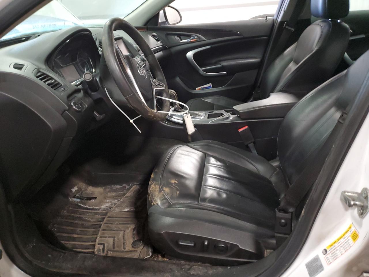 2014 Buick Regal VIN 2G4GN5EX3E9271551 Copart auction photo, front end / side damage thumbnail 7