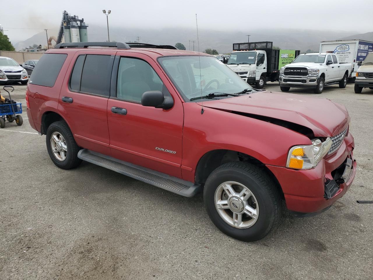 2005 Ford Explorer VIN 1FMZU63E45UA19491 Copart auction photo, front end / minor dent/scratches damage thumbnail 4