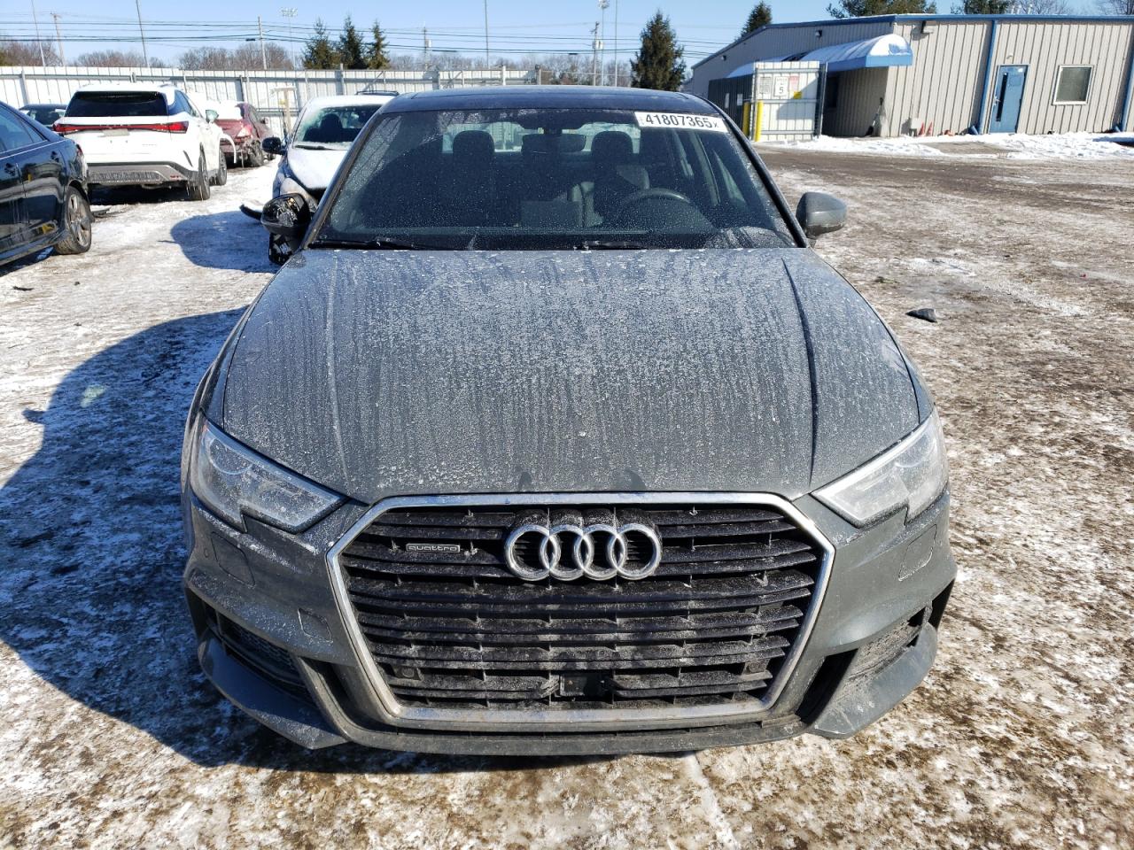 2017 Audi A3 VIN WAUJ8GFF2H1077683 Copart auction photo, side / minor dent/scratches damage thumbnail 5
