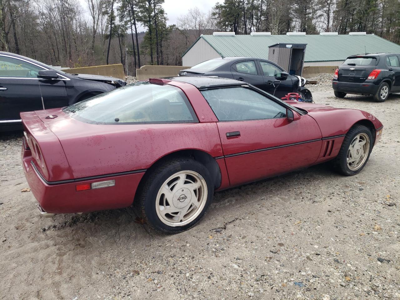 1988 Chevrolet Corvette VIN 1G1YY2186J5109135 Copart auction photo, front end damage thumbnail 3