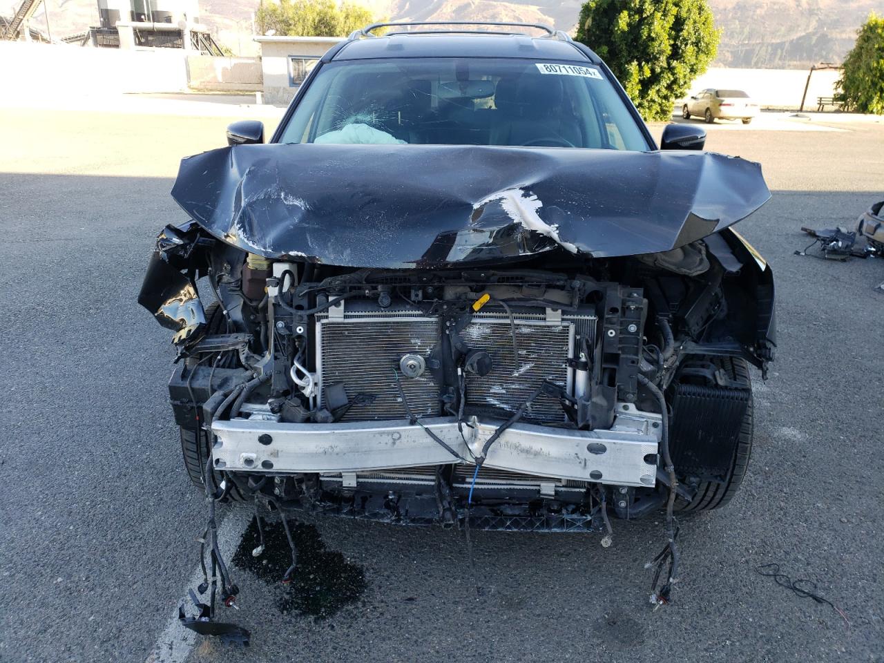 2019 Nissan Pathfinder VIN 5N1DR2MN8KC587666 Copart auction photo, front end damage thumbnail 5