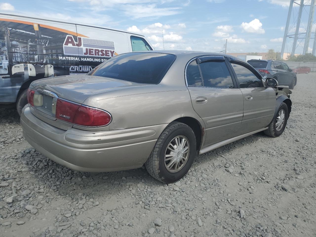 2003 Buick LeSabre VIN 1G4HP52K53U218633 Copart auction photo, front end / side damage thumbnail 3