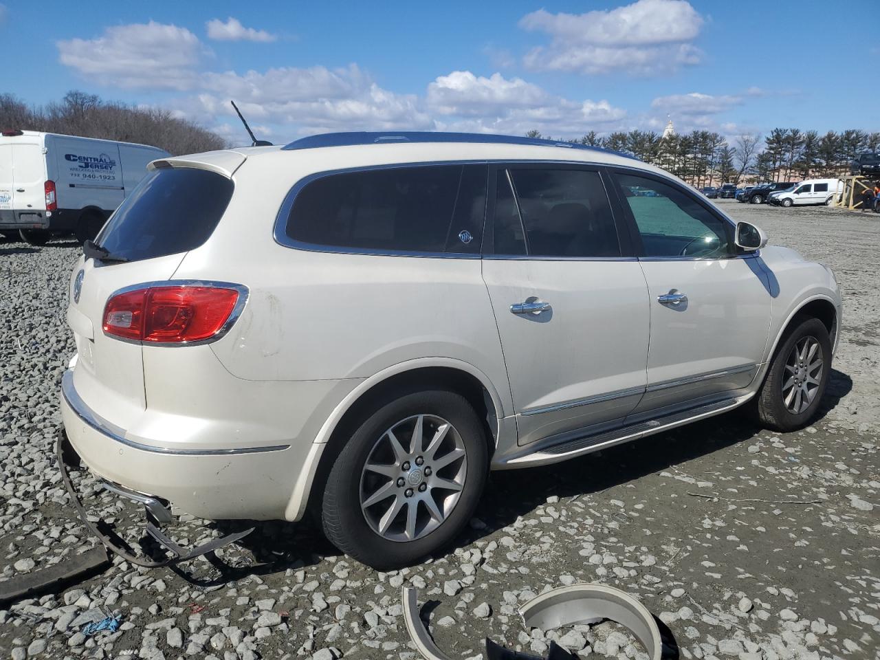 2014 Buick Enclave VIN 5GAKRBKD0EJ209431 Copart auction photo, rear end damage thumbnail 3