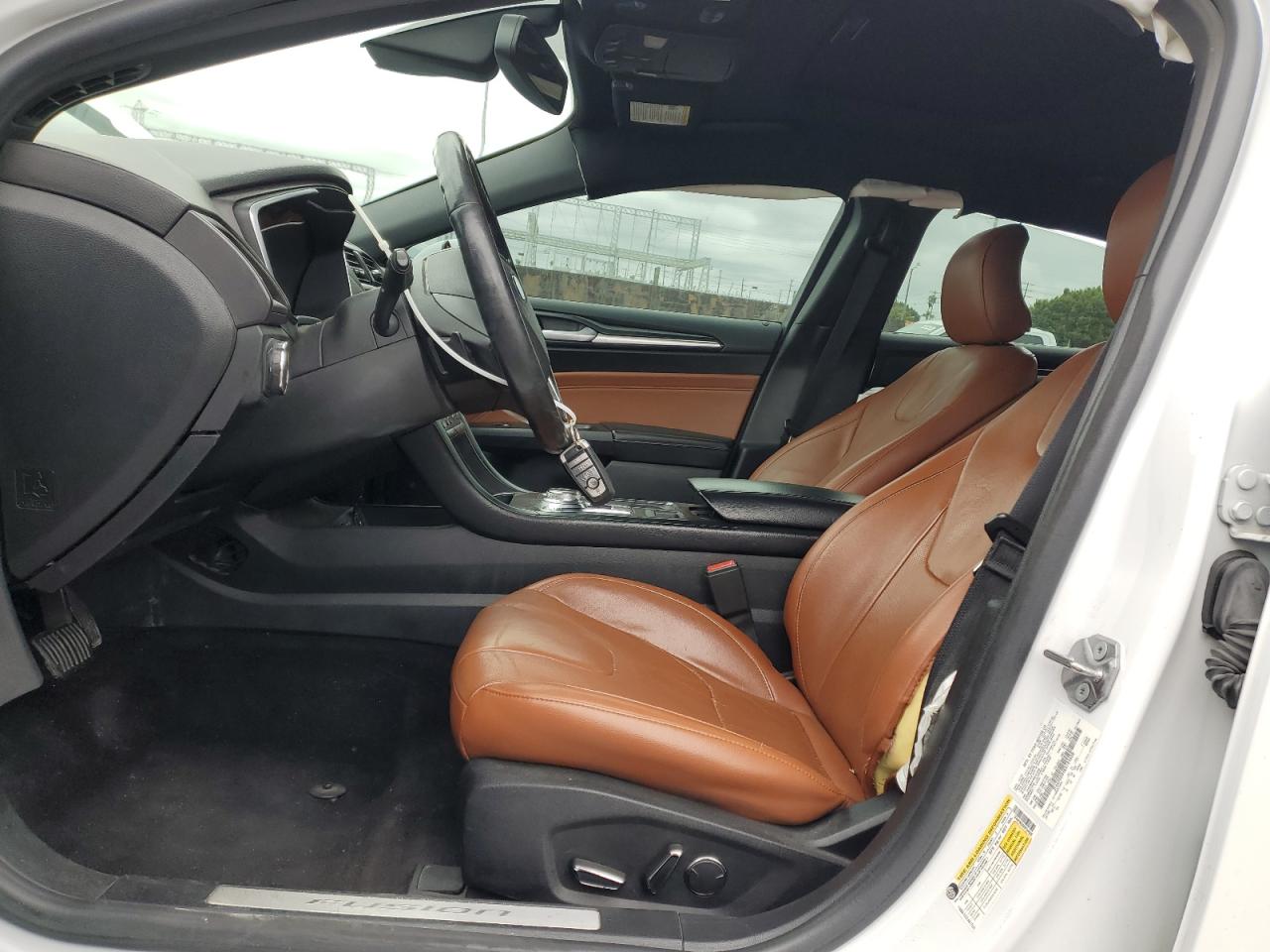 2019 Ford Fusion VIN 3FA6P0D94KR184608 Copart auction photo, side damage thumbnail 7
