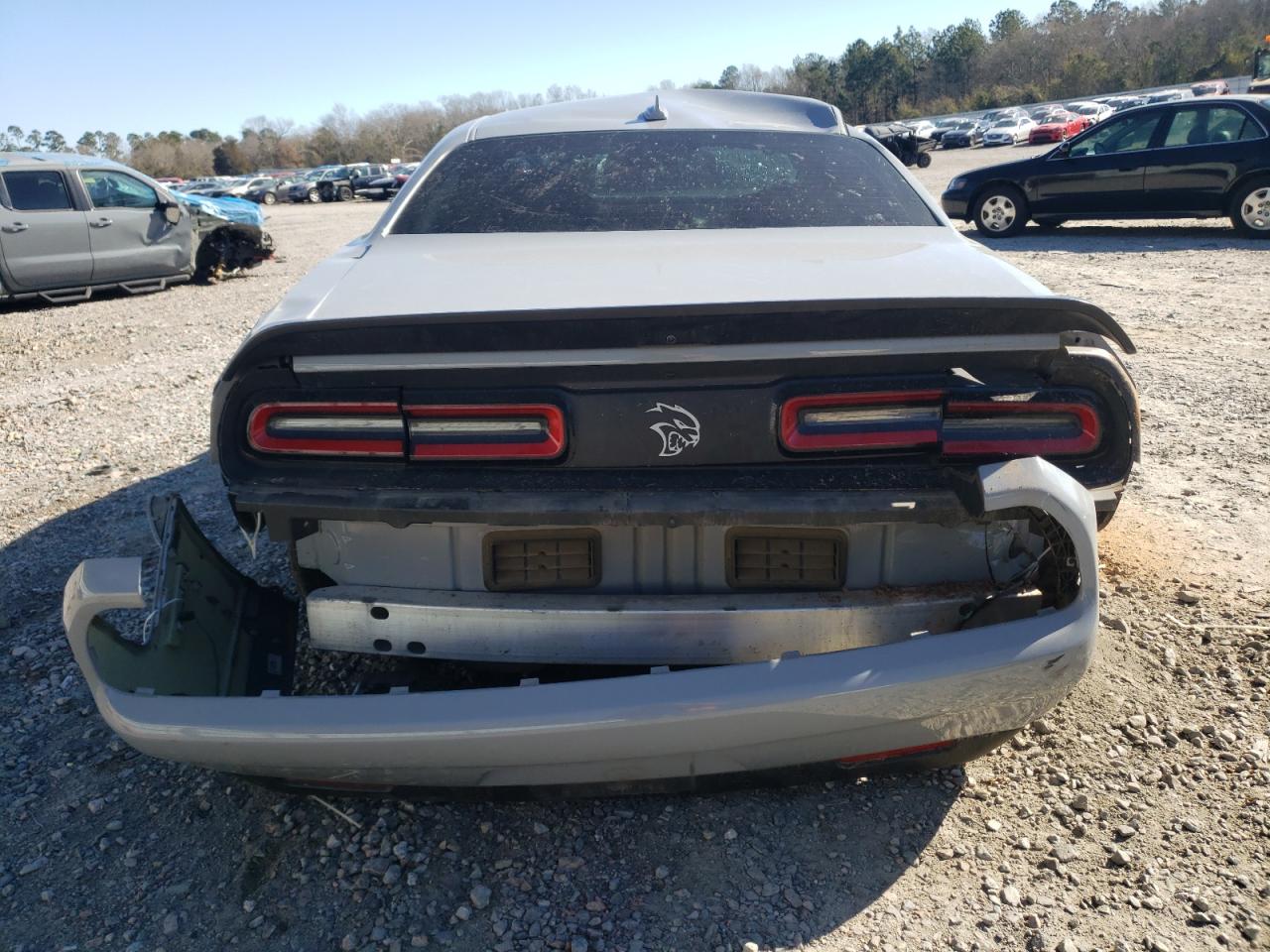 2021 Dodge Challenger VIN 2C3CDZC97MH650711 Copart auction photo, rollover damage thumbnail 6