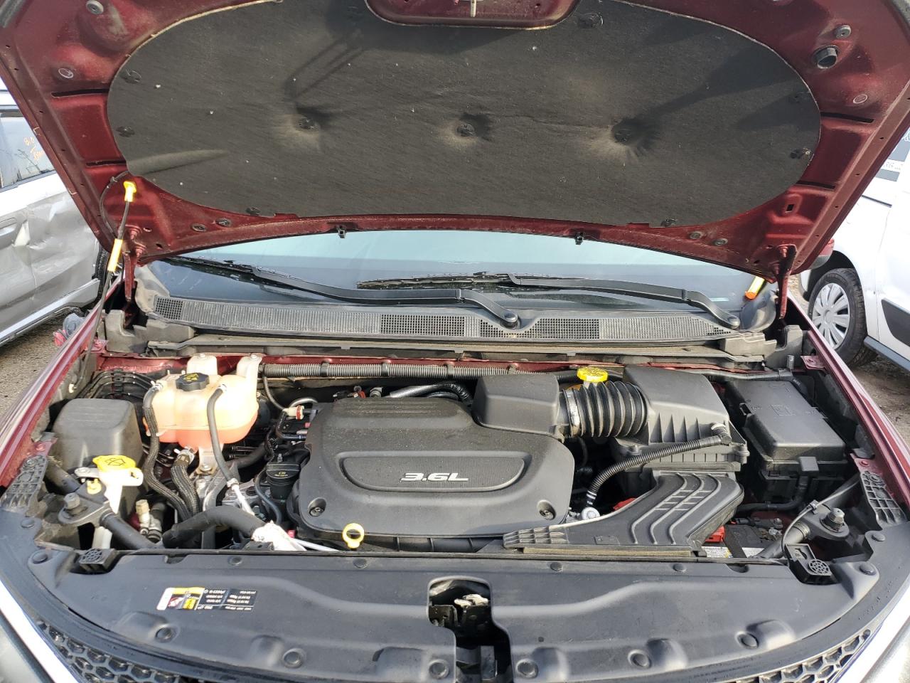 2017 Chrysler Pacifica VIN 2C4RC1DG6HR518983 Copart auction photo, side damage thumbnail 12
