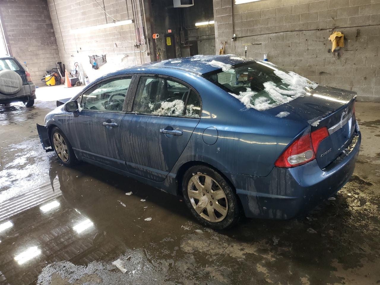 2009 Honda Civic VIN 19XFA16549E033443 Copart auction photo, front end damage thumbnail 2