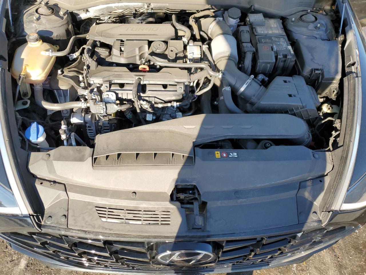 2021 Hyundai Sonata VIN 5NPEJ4J22MH112818 Copart auction photo, rear end damage thumbnail 11