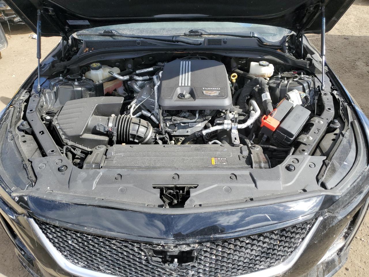 2021 Cadillac CT5 VIN 1G6DU5RK9M0116314 Copart auction photo, side damage thumbnail 11