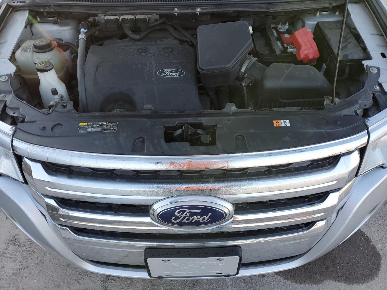 2014 Ford Edge VIN 2FMDK3JC6EBB40741 Copart auction photo, rear end / minor dent/scratches damage thumbnail 12