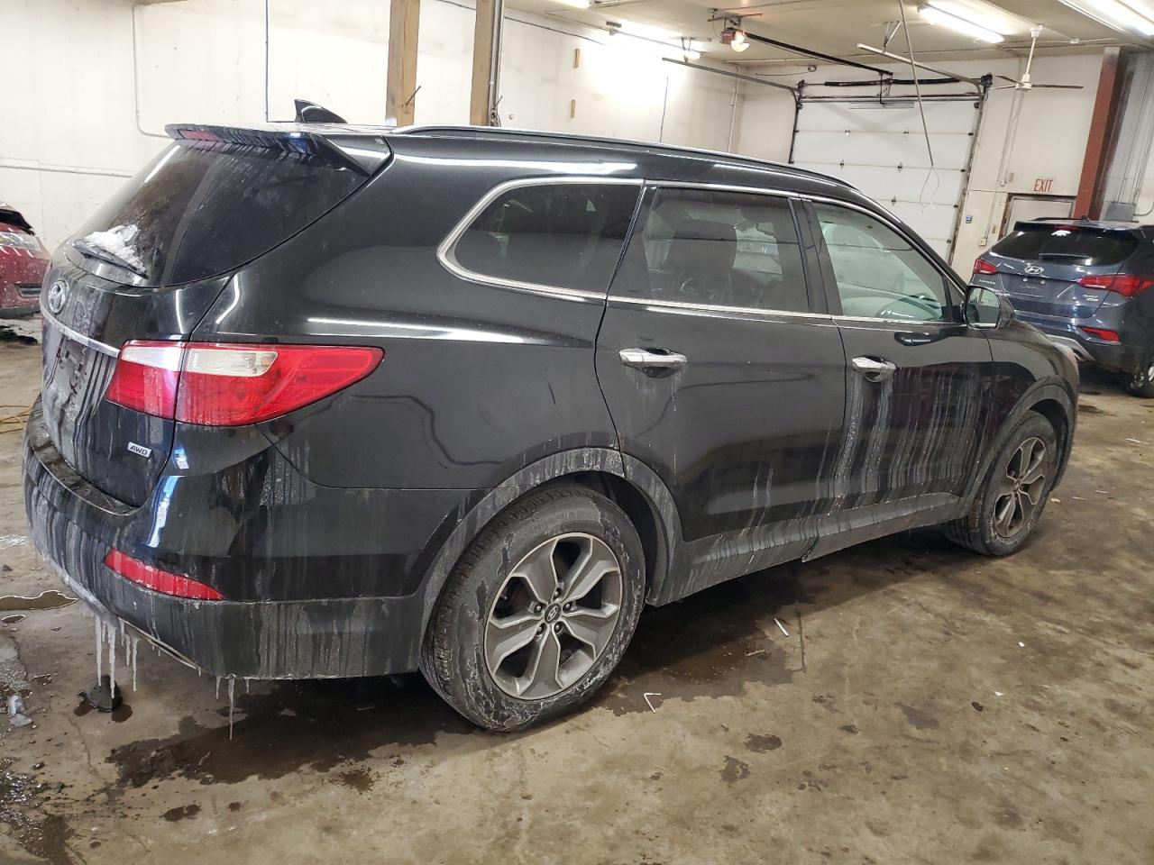 2016 Hyundai Santa Fe VIN KM8SMDHF7GU144107 Copart auction photo, mechanical damage thumbnail 3
