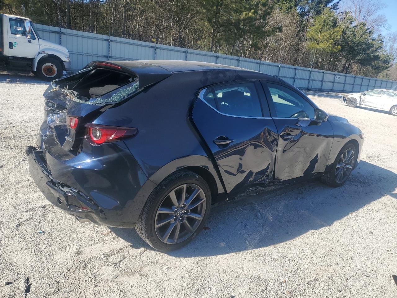 2024 Mazda 3 VIN JM1BPALM5R1713041 Copart auction photo, rear end damage thumbnail 3