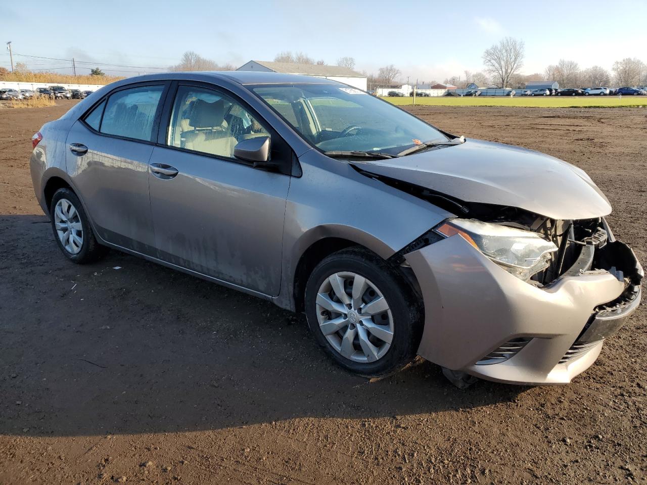 2016 Toyota Corolla VIN 2T1BURHE3GC710267 Copart auction photo, front end damage thumbnail 4